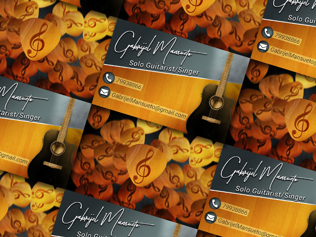 Gabrijel Mansueto Business Cards